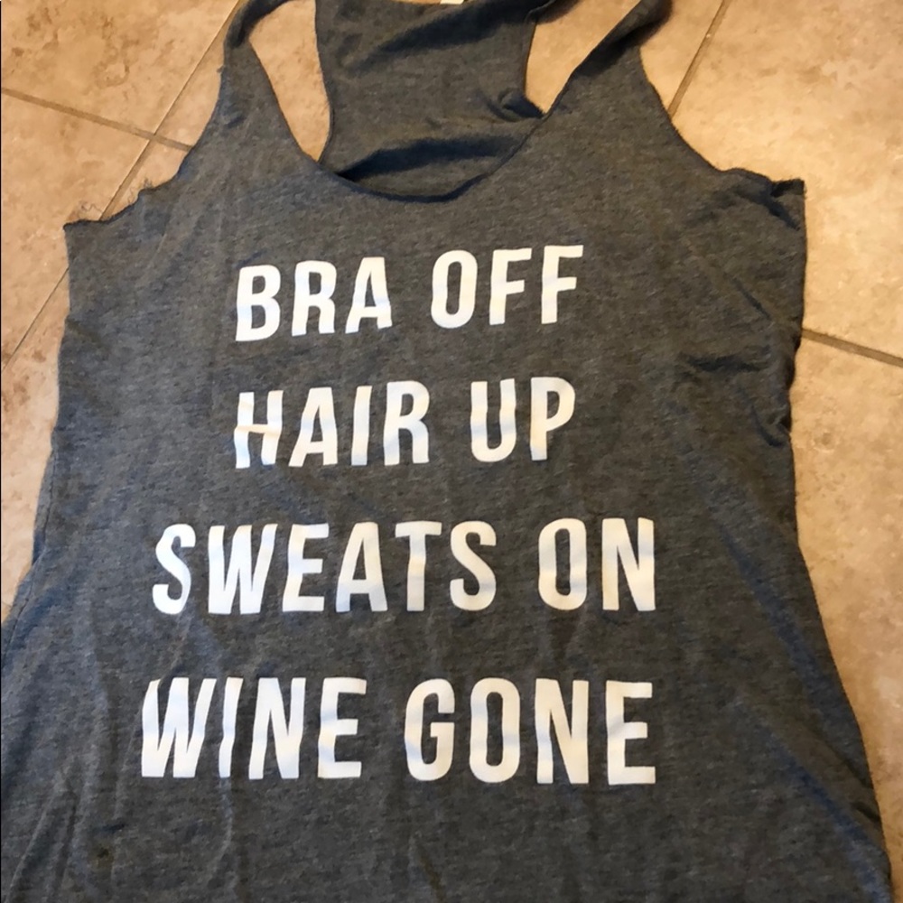 Racerback tank